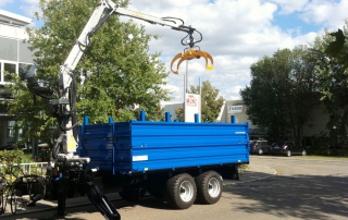 Agraranhänger, Forstanhänger