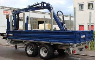 Agraranhänger, Forstanhänger