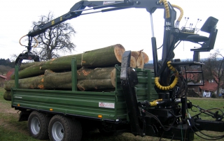 Agraranhänger, Forstanhänger