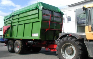 Agraranhänger, Muldenkipper