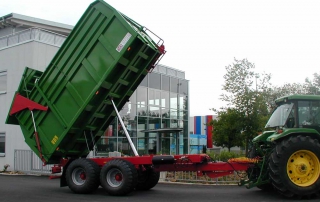 Agraranhänger, Muldenkipper