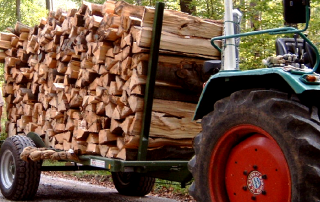 Agraranhänger, Rückewagen für Holztransport