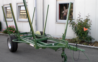 Agraranhänger, Rückewagen für Holztransport