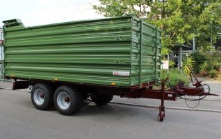 Agraranhänger, Tandem-Dreiseitenkipper