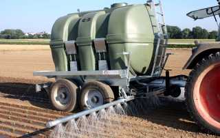 Agraranhänger, Wasserfassanhänger